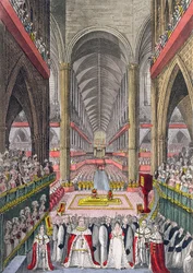 La Coronación de Guillermo IV y Adelaida en la Abadía de Westminster en 1830, 1831